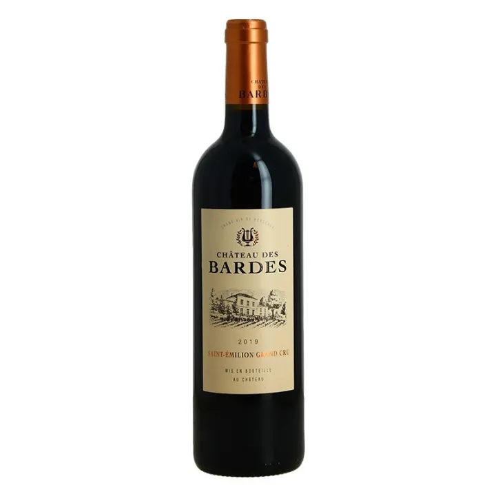 Château des BARDES 2020 Saint-EMILION Grand Cru 75 cl