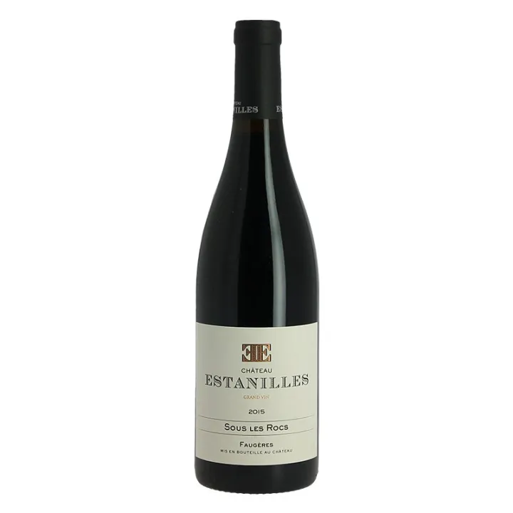 achat vin rouge BIO Château ESTANILLES Sous Les Rocs Faugères
