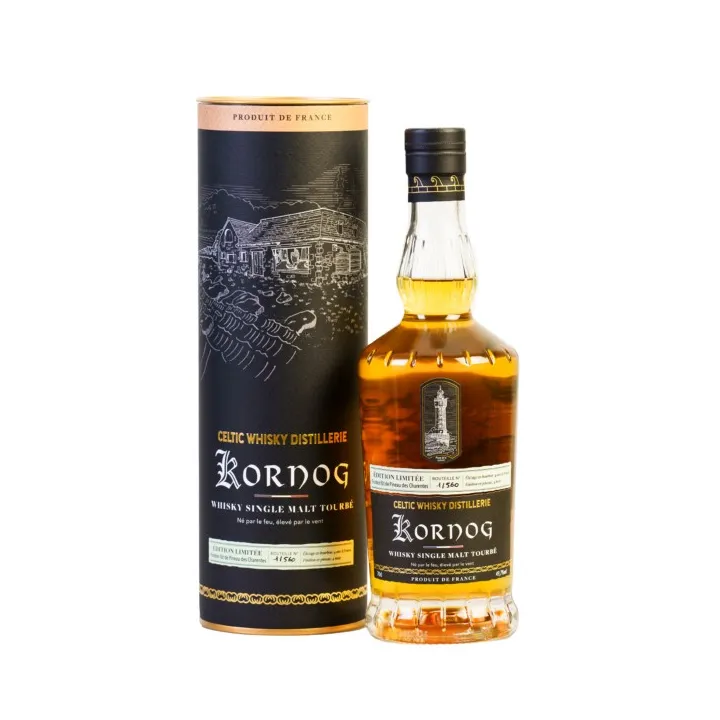 Acheter Whisky Français Kornog Finition en fût de Pineau des Charentes 49.7° 70 cl