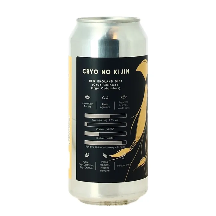 achat de Bière CRYO NO KIJIN 44 CL New England DIPA Brasserie Chromatique