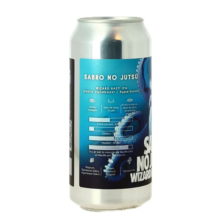 achat de Bière SABRO NO JUTSU Wizard Hazy IPA 44 cl par la Brasserie Chromatique