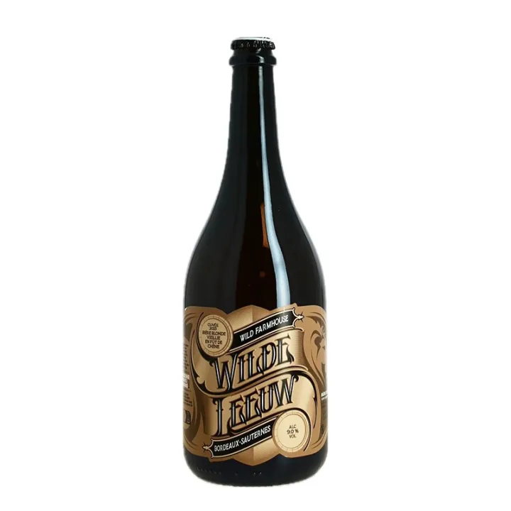 WILDE LEEUW Wild Farmhouse Bordeaux -Sauternes Bière Blonde 75CL