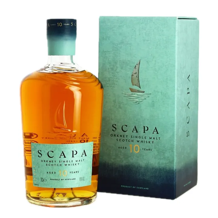 achat de Whisky Scapa 10 Ans Single Malt des Orcades (Orkney) 70 cl