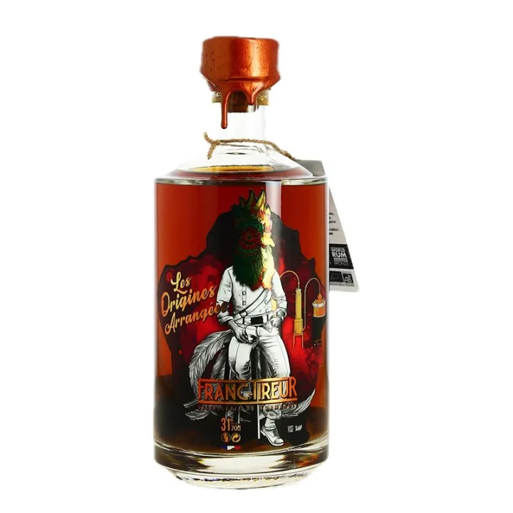 Acheter RHUM Bio CHATAIGNE VANILLE FRANC TIREUR 70CL 31°