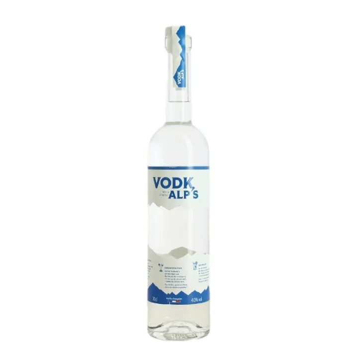 achat VODKALP'S Vodka des Alpes  de la Distillerie St VERAN 40° 70 cl