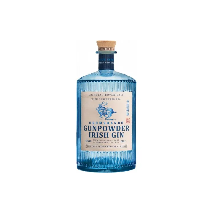 achat de GIN Irlandais DRUMSHANBO au thé vert Gunpowder 70 cl