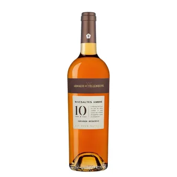 RIVESALTES AMBRE 10 Ans d'Age Arnaud de Villeneuve Vin Doux Naturel 70 cl
