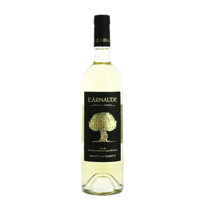 achat vin L'ARNAUDE vin blanc de la Famille Bréban IGP Var
