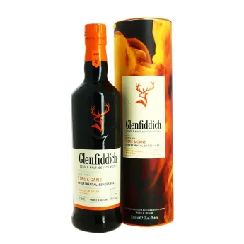 achat de GLENFIDDICH FIRE & CANE Experimetal Serie 4 Single Malt Finition fût de Rhum 70 cl