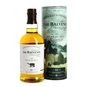 achat de The BALVENIE The WEEK of PEAT 14 Ans Speyside Whisky Tourbé