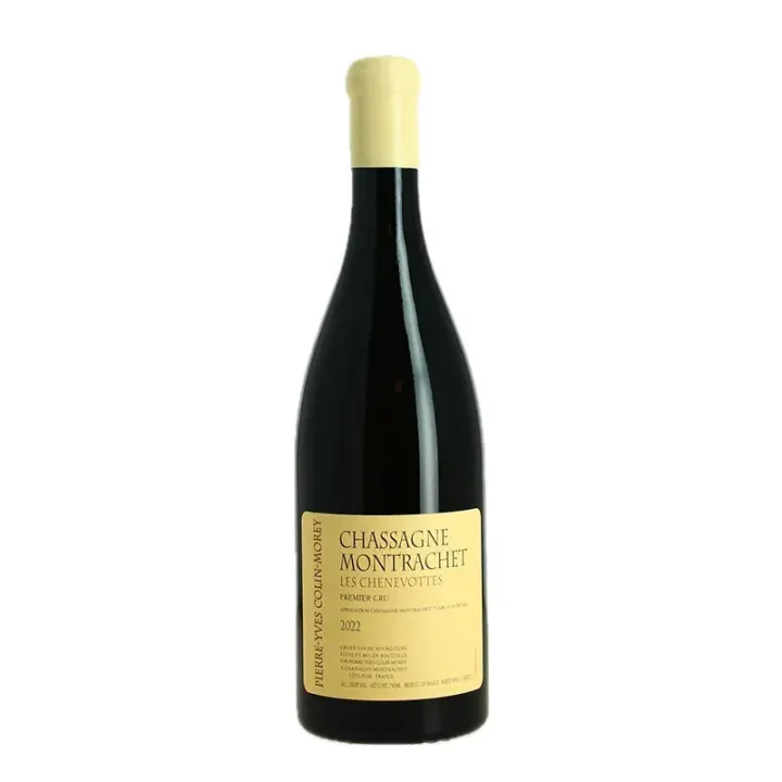 achat Pierre Yves COLIN MOREY Chassagne Montrachet 1er Cru BLANC 2022 Les CHENEVOTTES