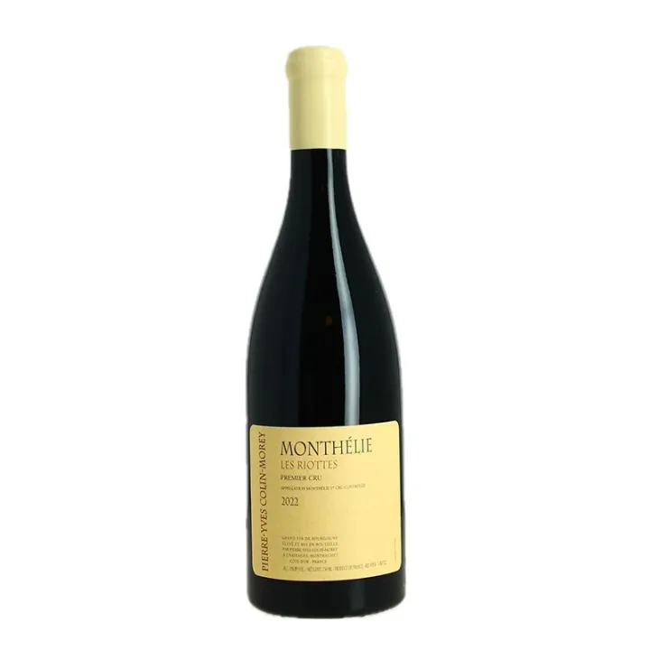 achat de PIERRE YVES COLIN MOREY Monthélie 1er Cru Rouge Les RIOTTES 2022