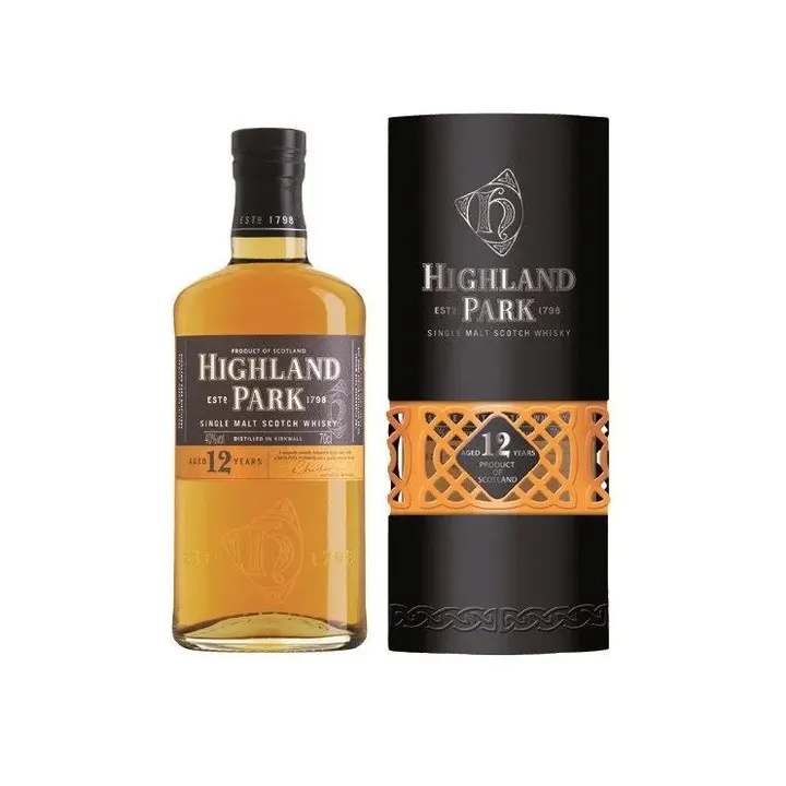 Single Malt  Whisky HIGHLAND PARK 12 Ans 70 cl ORKNEY