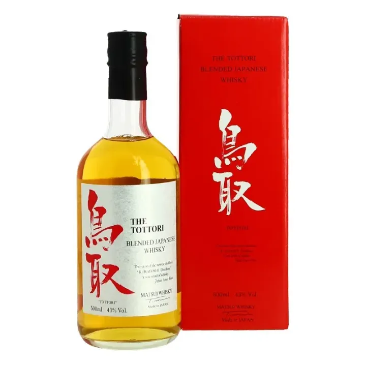 achat whisky japonais The TOTTORI Blended Whisky du japon 50 cl