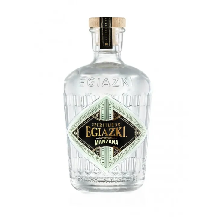 MANZANA EGIAZKI 18° Spiritueux Basque à la Pomme Verte 70 cl