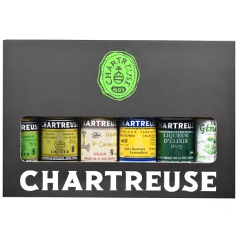 achat de CHARTREUSE coffret de 6 Miniatures de 3 cl