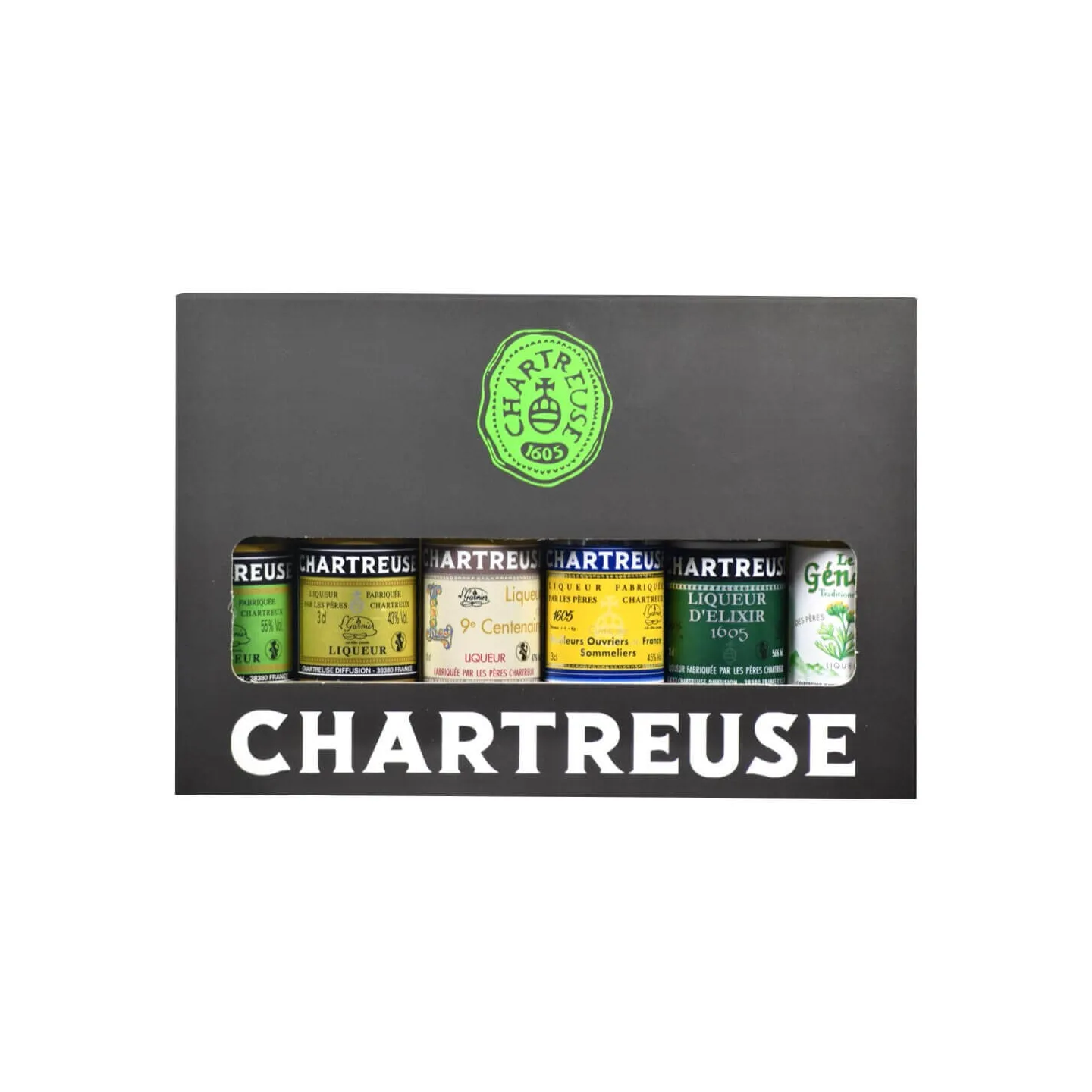 achat de CHARTREUSE coffret de 6 Miniatures de 3 cl
