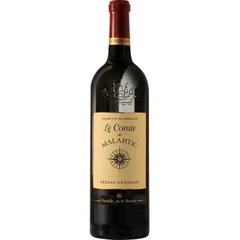 achat de COMTE de MALARTIC 2022 Pessac-Leognan second vin du Château Malartic-Lagravière 75 cl