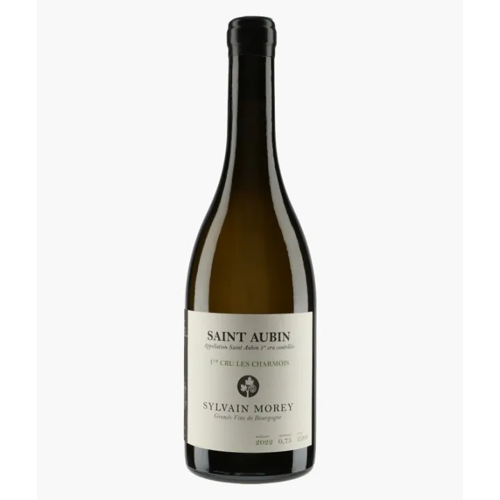 SYLVAIN MOREY Saint AUBIN Blanc 1er CRU Les CHARMOIS 2023 75 cl