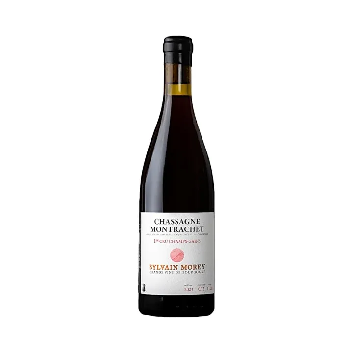 SYLVAIN MOREY CHASSAGNE MONTRACHET Rouge 1er CRU CHAMPS GAINS 2023 75 cl