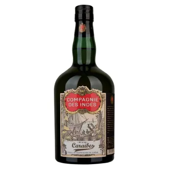 COMPAGNIE des INDES Rhum CARAIBES 40° 70 cl