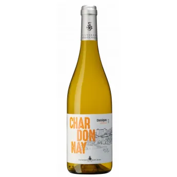 Vin Blanc Chardonnay Les CLASSIQUES  IGP ARDECHE des Vignerons Ardéchois 75 cl