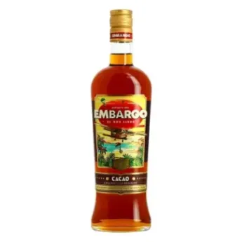 achat de EMBARGO CACAO Liqueur Rhum et Cacao du Guatemala 70 cl