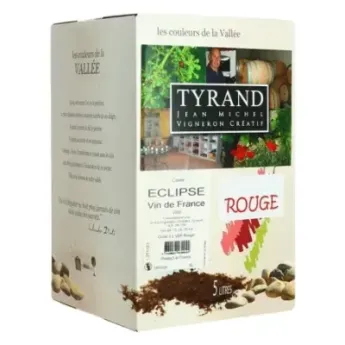 L' ECLIPSE Vin Rouge de Jean Michel TYRAND BIB de 5 Litres
