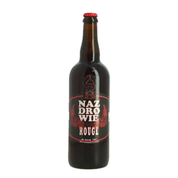 achat de NAZ DRO WIE Bière Rouge à la cerise par la Brasserie de Cambrai 75 cl