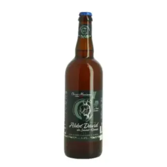 Bière Abbé DAVID de St OMER Bière Blonde à la Fleur de Sureau 75 cl