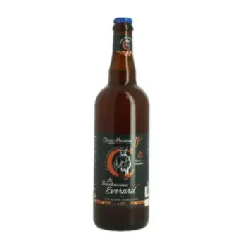 Bière Blonde Houblonnées Le Bienheureux EVERARD 75 cl Brasserie Abbaye de Clairmarais