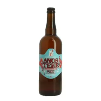 ANOSTEKE Bière FREESTYLE 21 HOPPY LAGER 75 cl