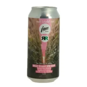 Bière Au Coeur de la Vallée de la Brasserie FAUVE  West Coast IPADDH 44 cl