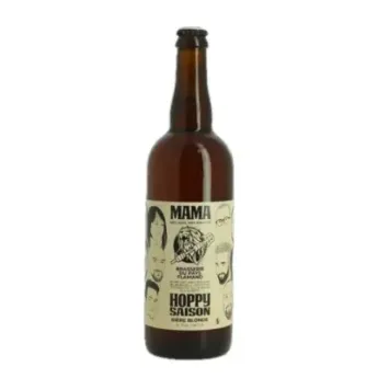 MAMA HOPPY bière de Saison 75 cl par la Brasserie du Pays Flamand Anosteke