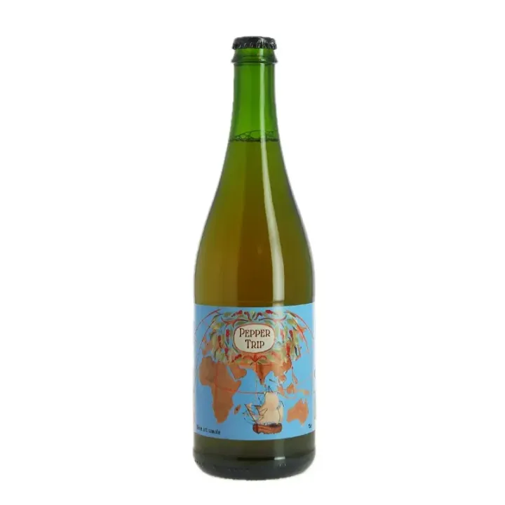 Bière Pepper Trip Brasserie Thiriez Bière Saison Impériale au Poivre 75 cl