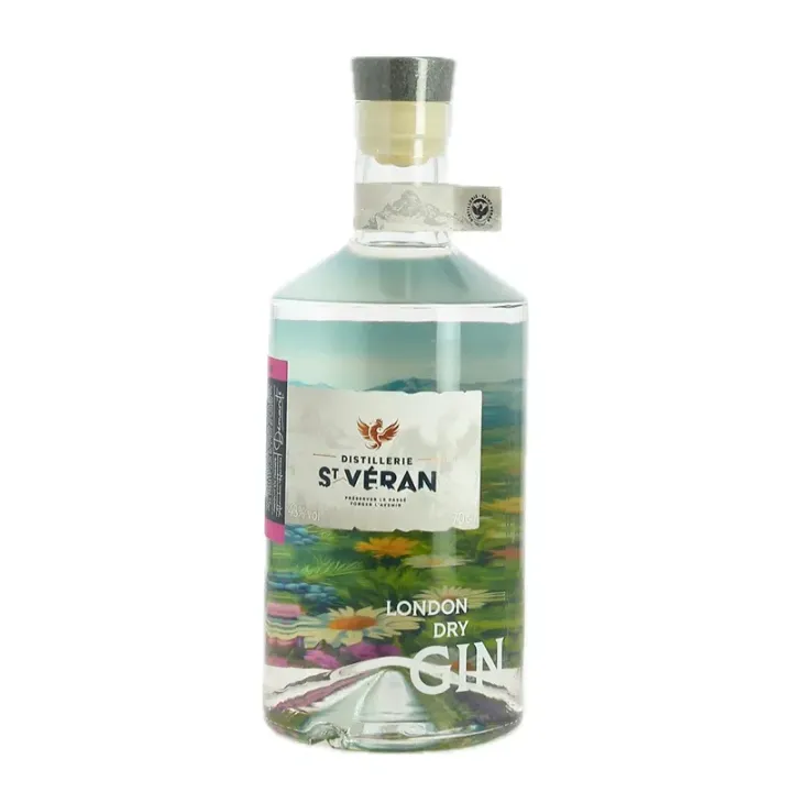 GIN Signature Distillerie St VERAN 43° 70 cl Gin des Alpes