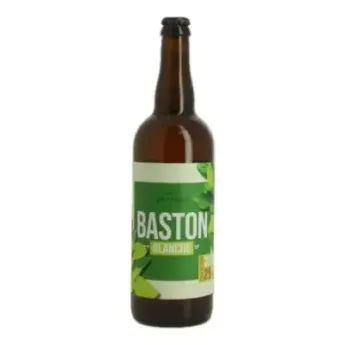 Bière Blanche la BASTON 75 cl Bière de la Côte d'Opale