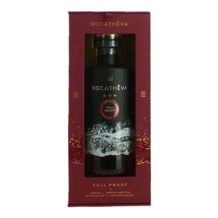 BOCATHEVA Rum JAMAICA FULL PROOF 57° 70CL Série Limitée