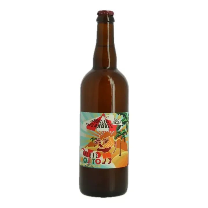 Bière Blanche Cordillère des Flandres SOLEIL MOJITO 75 cl par la brasserie de Katsbier