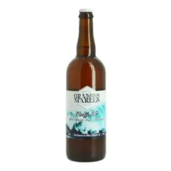 Bière Artisanale COEFF 85 de la Brasserie GRANDES MAREES 75 cl