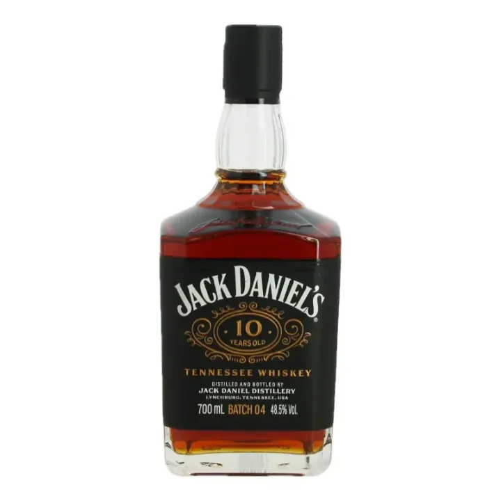 JACK DANIEL'S 10 ANS Batch 4 TENNESSEE WHISKEY 70 cl