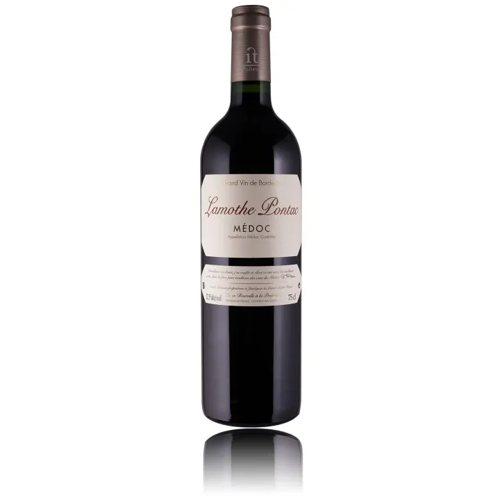 achat vin Château Lamothe Pontac  75 cl Médoc- Calais Vins