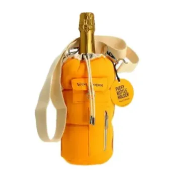 Champagne VEUVE CLICQUOT Série Limitée PUFFY BOTTLE HOLDER 75 CL