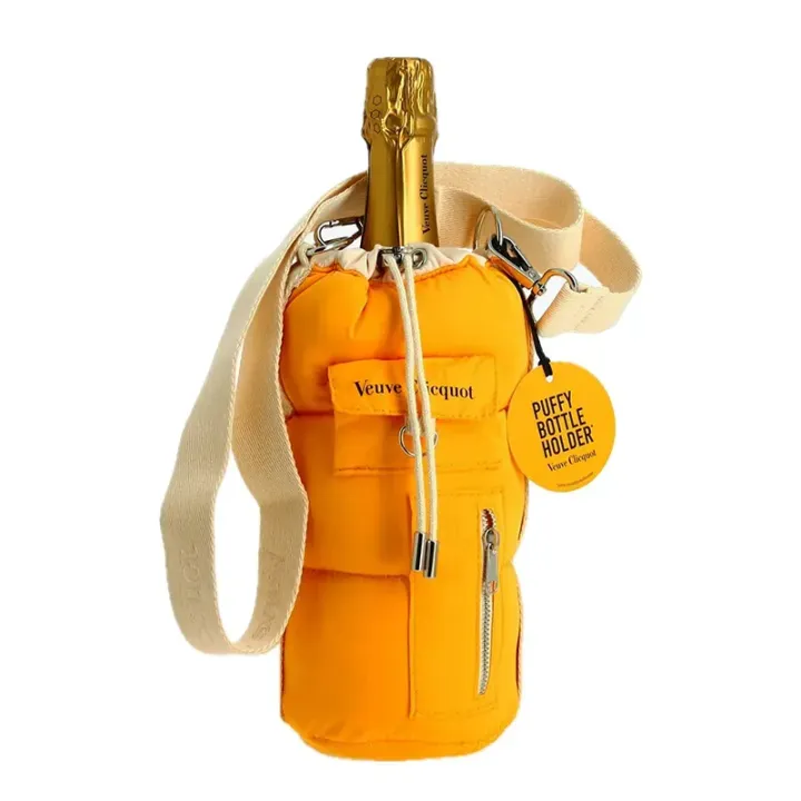 Champagne VEUVE CLICQUOT Série Limitée PUFFY BOTTLE HOLDER 75 CL