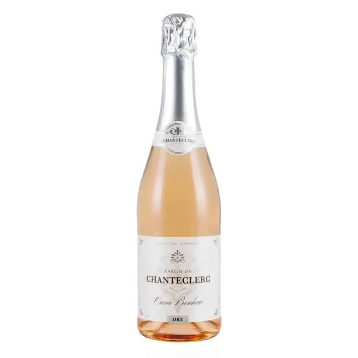 Baron de CHANTECLERC Rosé Pétillant Sans Alcool 75 cl