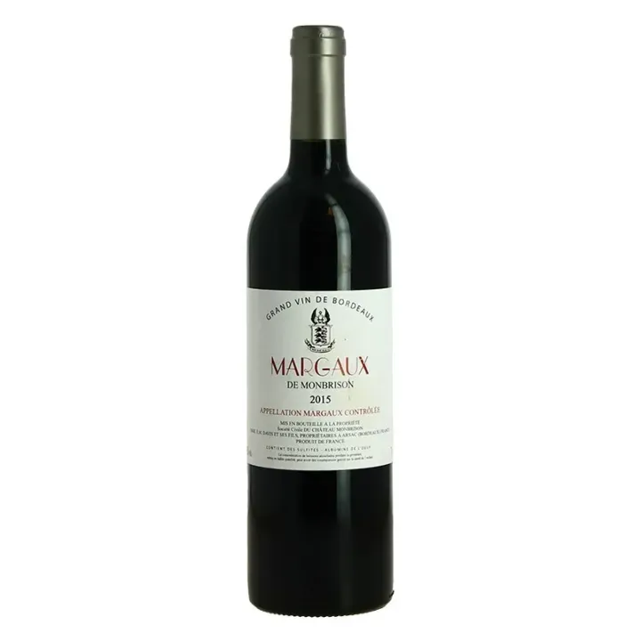 acheter vin MARGAUX de Monbrison 2015 75 cl Grand Vin Rouge AOC Margaux
