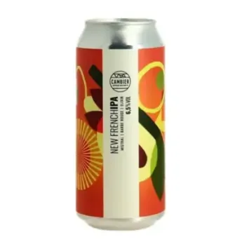 Bière Artisanale CAMBIER NEW FRENCH IPA en CANETTE de 44 cl