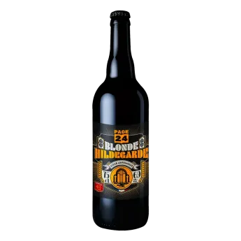 Page 24 Hildegarde Bière Artisanale de Garde Blonde 75 cl