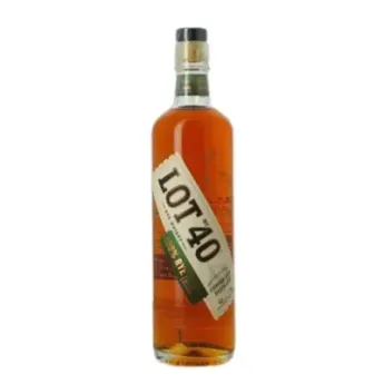 acheter whisky canadien  LOT 40 Copper pot Distilled Canadian Rye Whiskey 70 cl