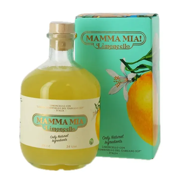Limoncello MAMMA MIA en Coffret 70cl
